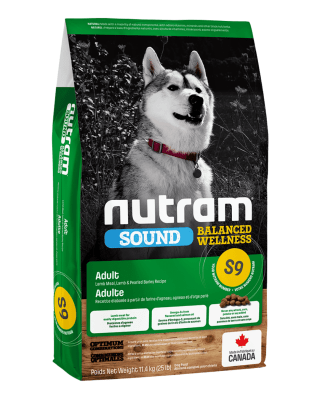 S9 NUTRAM SOUND LAMB ADULT DOG 11.4kg
