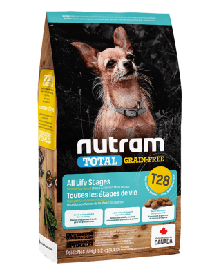 T28 NUTRAM TOTAL GRAIN FREE - SALMÓN & TROUT SMALL DOG 2kg