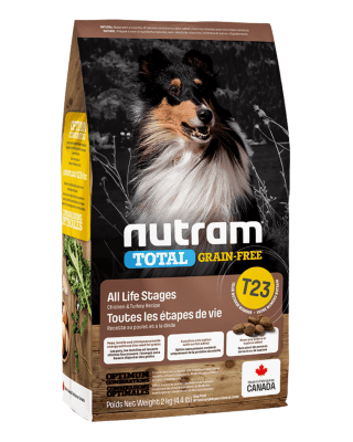 T23 NUTRAM TOTAL GRAIN FREE - TURKEY CHICKEN & DUCK DOG 2kg