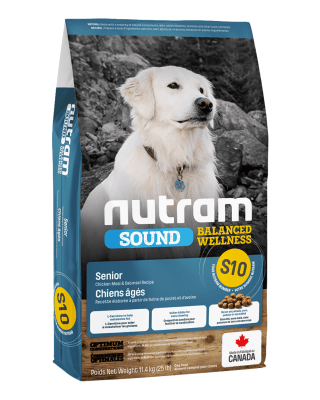 S10 NUTRAM SOUND SENIOR DOG 11.4kg