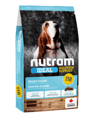 I18 NUTRAM IDEAL WEIGHT CONTROL DOG 11.4kg
