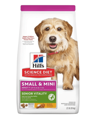 Hills SD Canine Adult 7+ Small & Mini Senior Vitality 1.58 Kg
