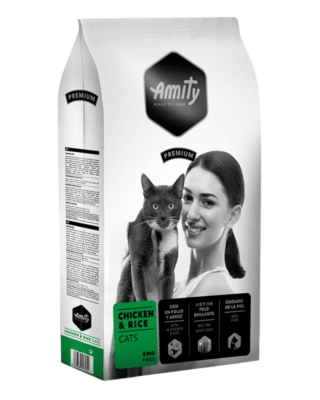 AMITY CAT PREMIUM CATS CHICKEN & RICE 1.5kg