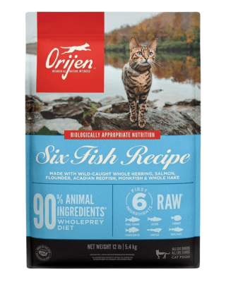 Orijen Cat Six Fish Recipe 5.4kg