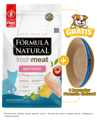 Formula Natural Fresh Meat Gatitos Filhotes 10.1kg + 1 rascador Formula Natural gratis