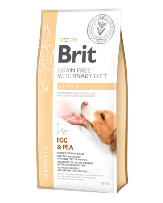 BRIT GF VET DIET DOG HEPATIC 12kg