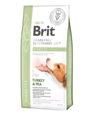 BRIT GF VET DIETS DOG DIABETES 12kg