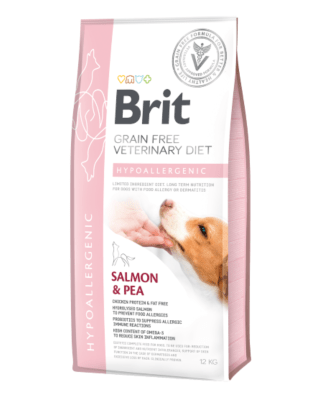 Brit GF Vet Diet Dog Hypoallergenic 12kg