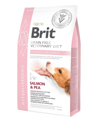 BRIT GF VET DIET DOG HYPOALLERGENIC 2kg