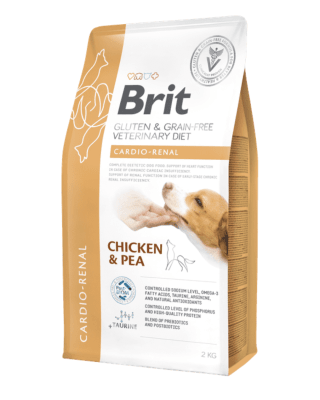 Brit GF Vet Diets Dog Cardio - Renal 2kg