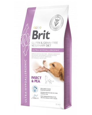 Brit GF VET DIET DOG ULTRA - HYPOALLERGENIC 12kg