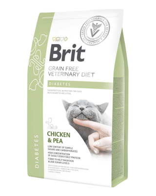Brit GF Vet Diet Cat Diabetes 2kg