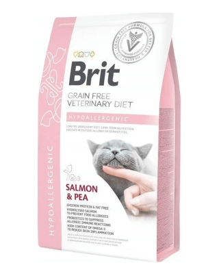 BRIT GF VET DIET CAT HYPOALLERGENIC 2kg