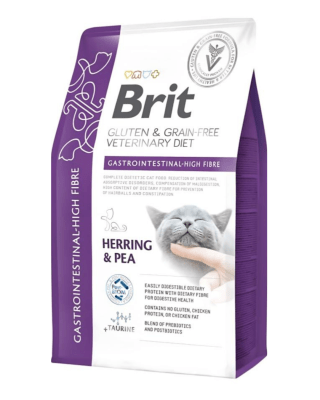 Brit GF Vet Diets Cat Gastrointestinal High Fibre - 2kg