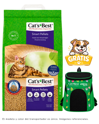 Arena Cats Best Smart Pellets 10kg + 1 Transportador gratis