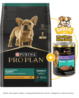 Pro Plan Cachorro Razas Pequeñas 7.5 Kg + 1 paté Pro Plan gratis