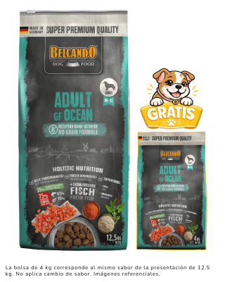 Belcando Adult GF Ocean 12.5kg + 4kg gratis