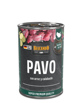 Belcando Pavo con arroz y calabacín (Lata) - 400gr