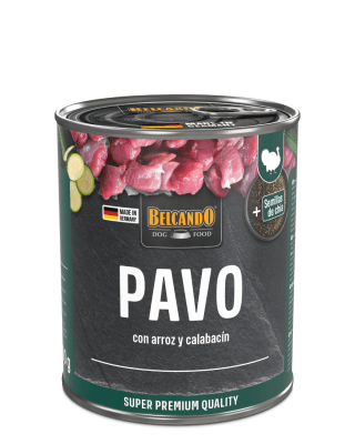 Belcando Pavo con arroz y calabacín - 800gr