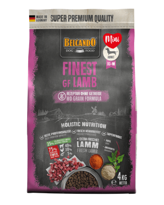 Belcando Finest GF Lamb (Cordero) - 4kg