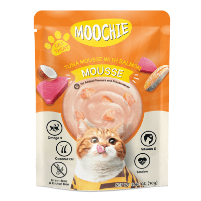 Moochie - Mousse de Atún con Salmón 70gr