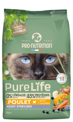 Pure Life NR CAT Sterilised Pollo 2kg
