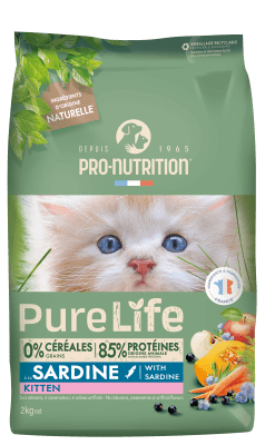 PURE LIFE NR CAT - KITTEN / SARDINE 2kg