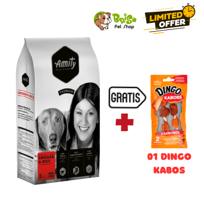 AMITY DOG PREMIUM CHICKEN & RICE 3kg