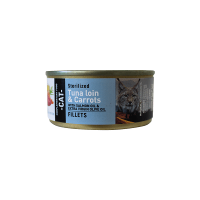 BRAVERY TUNA LOIN AND CARROTS STERILIZED CAT - 70gr (LATA)
