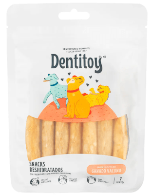 DENTITOY SNACK BARRITA DE CARNAZA DESHIDRATADA 7 Unid