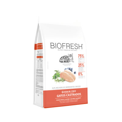 Biofresh Gato Adulto Castrado Pollo 7.5kg