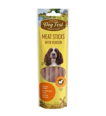 Dog Fest (Adult) Meat Sticks with Venison - 45gr