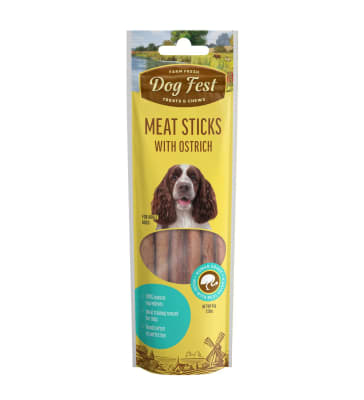 Dog Fest (Adult) Meat Sticks with Ostrich - 45gr