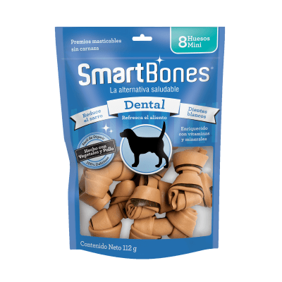 SmartBones Dental mini -  8 huesos (112gr)