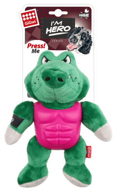 GIGWI I´M HERO SQUEAK LAGARTO