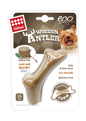 Gigwi wooden antler strong (asta de madera) Talla XS