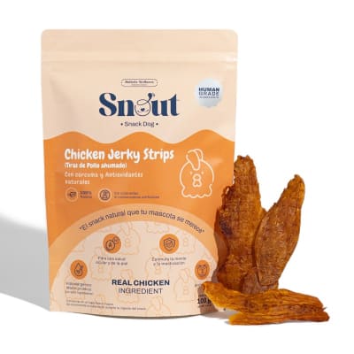 TREATS CHICKEN STRIPS AHUMADOS X 100 GR