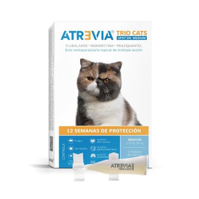 Atrevia ® Trio Cats Spot On Medium (2.9 - 6.25 kg)