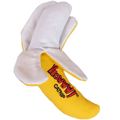 YEOWWW BANANA PELADA  - RELLENO 100% DE CATNIP