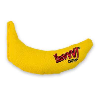 YEOWWW BANANA - RELLENO 100% DE CATNIP