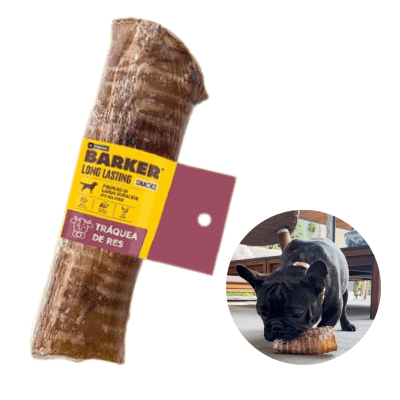 Barker Long Lasting Snacks - Tráqueas de Res (01 und) Small