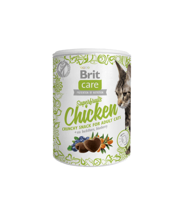 Brit Care Cat Snack Superfruits Chicken 100gr