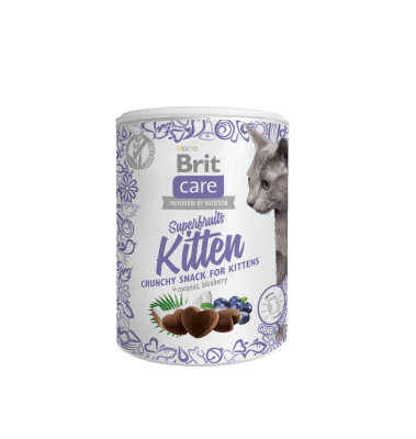 Brit Care Cat Snack Superfruits Kitten -100gr