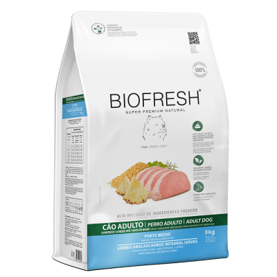 Biofresh SP Perro Adulto Raza Mediana Cerdo y Piña 3kg