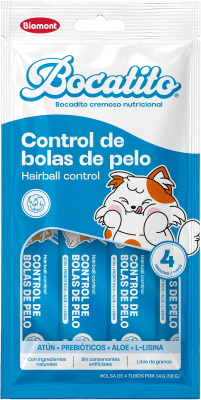 Bocatito Control Bolas de Pelo (4 tubitos)