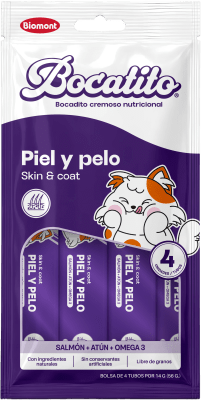 Bocatito Piel y Pelo (4 tubitos)