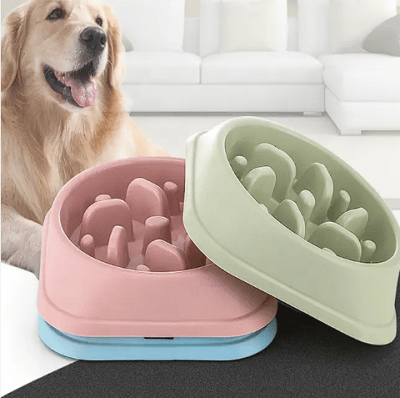 Plato alimentador lento antideslizante (Verde)