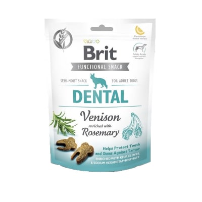 BRIT CARE FUNCTIONAL SNACK DENTAL VENISON