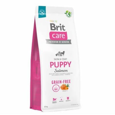 BRIT CARE GRAIN FREE PUPPY SALMÓN 12kg (LIQUIDACIÓN)