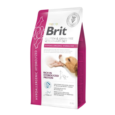 Brit GF Vet Diets Dog Hypoallergenic Hydrolyzed 2kg